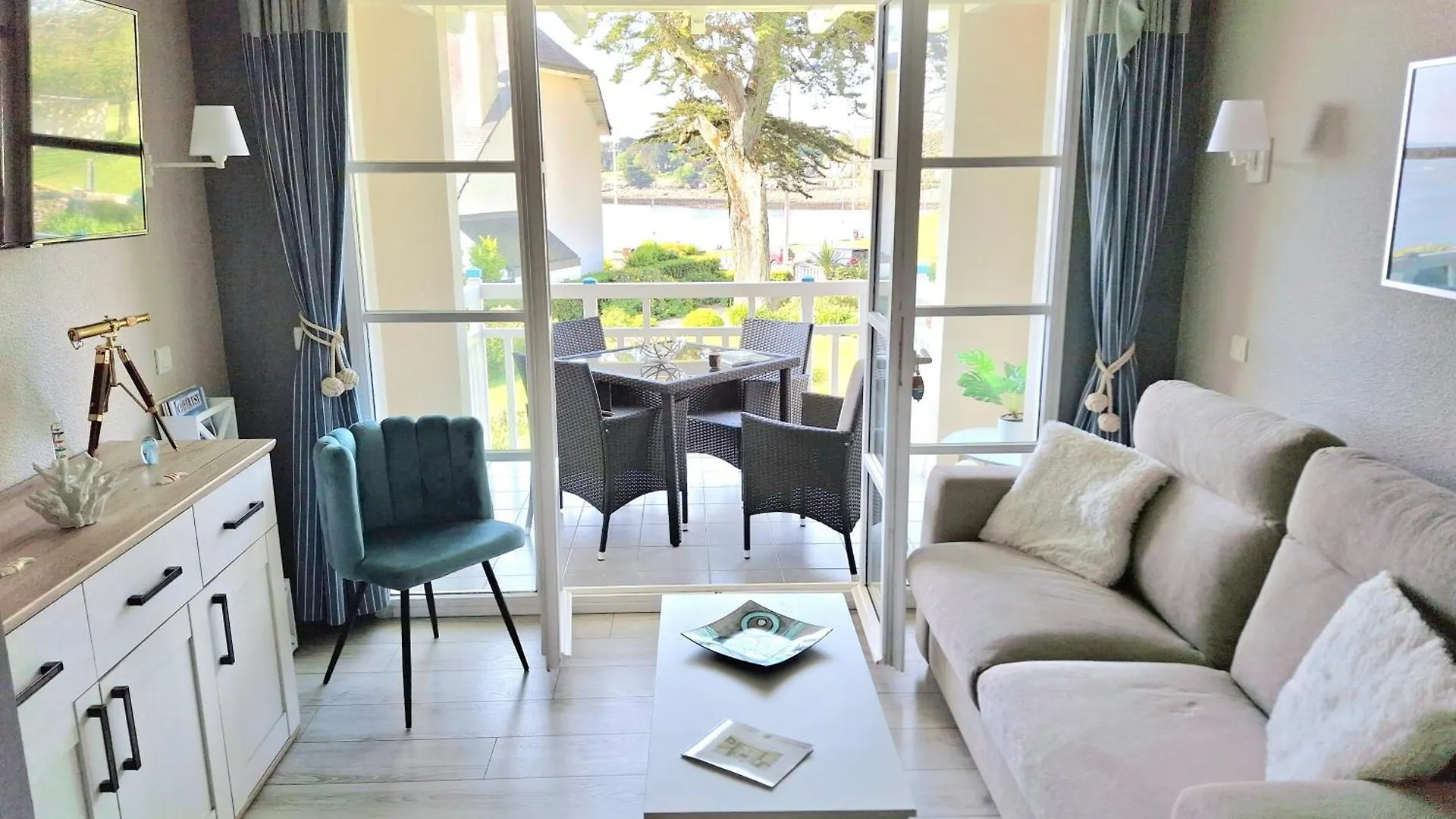 Appartement Les Mouettes Marines - Charmant Appt Vue Mer Bénodet